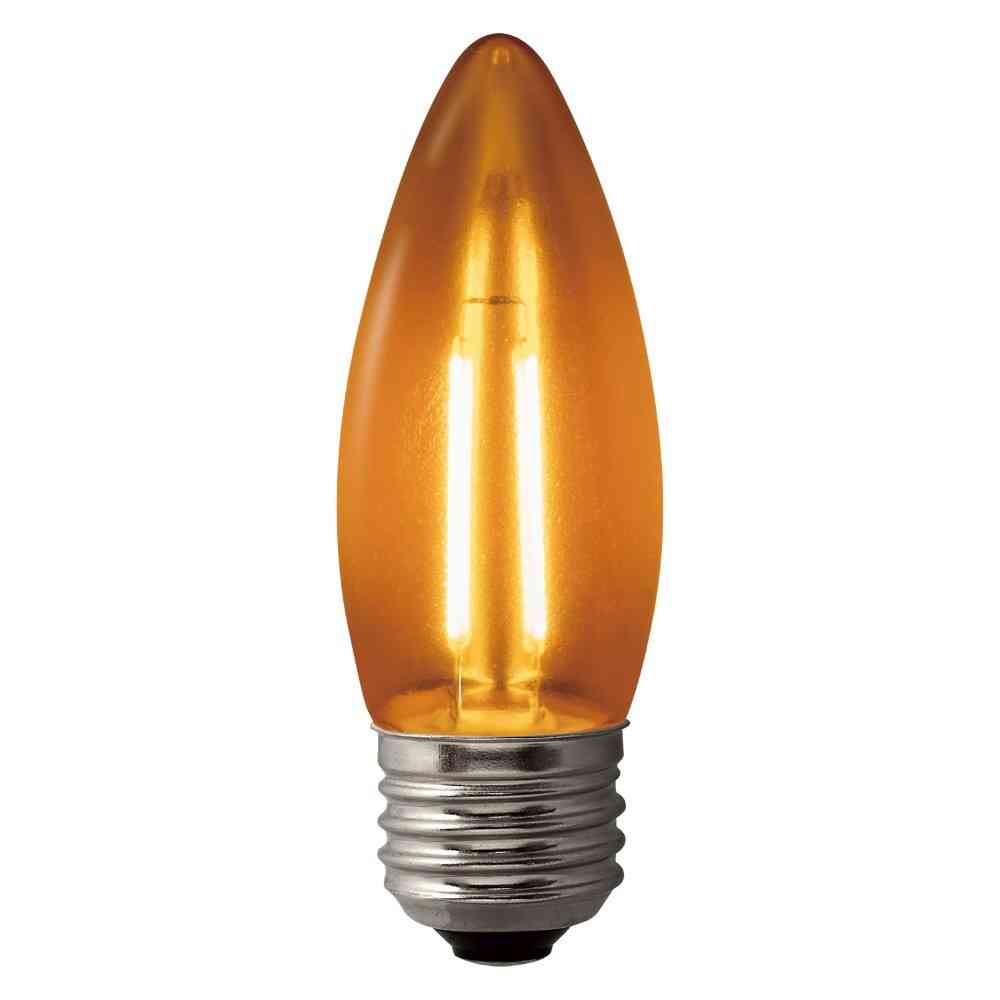 エルパ ELPA フィラメントLEDシャンデリア E26 25W形 LDC2CC-G-F371