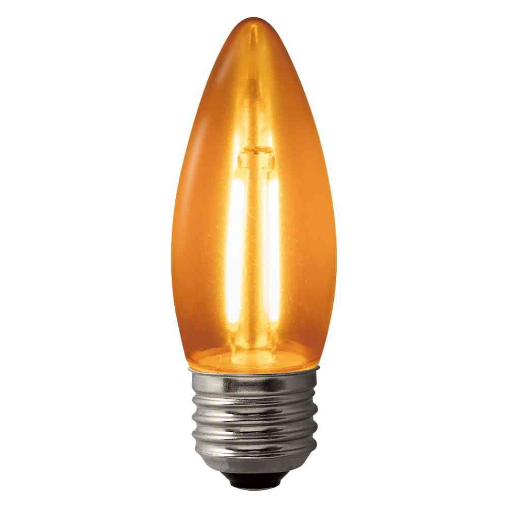 エルパ ELPA フィラメントLEDシャンデリア E26 40W形 LDC4CC-G-F373