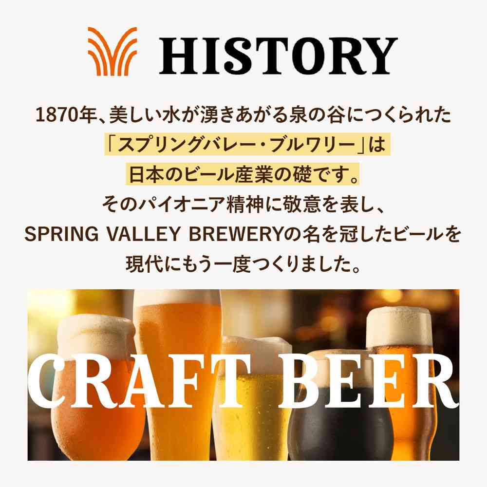 キリン SPRING VALLEY BREWERY 豊潤ラガー 496350ml×6本【4個セット】
