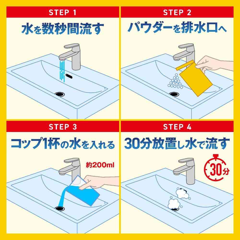 ジョンソン パイプユニッシュ 爆盛り 泡パウダー 50g×2包
