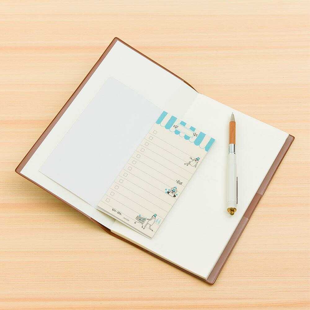 ミドリ 付せん紙 やること<L> オジサン柄 24枚