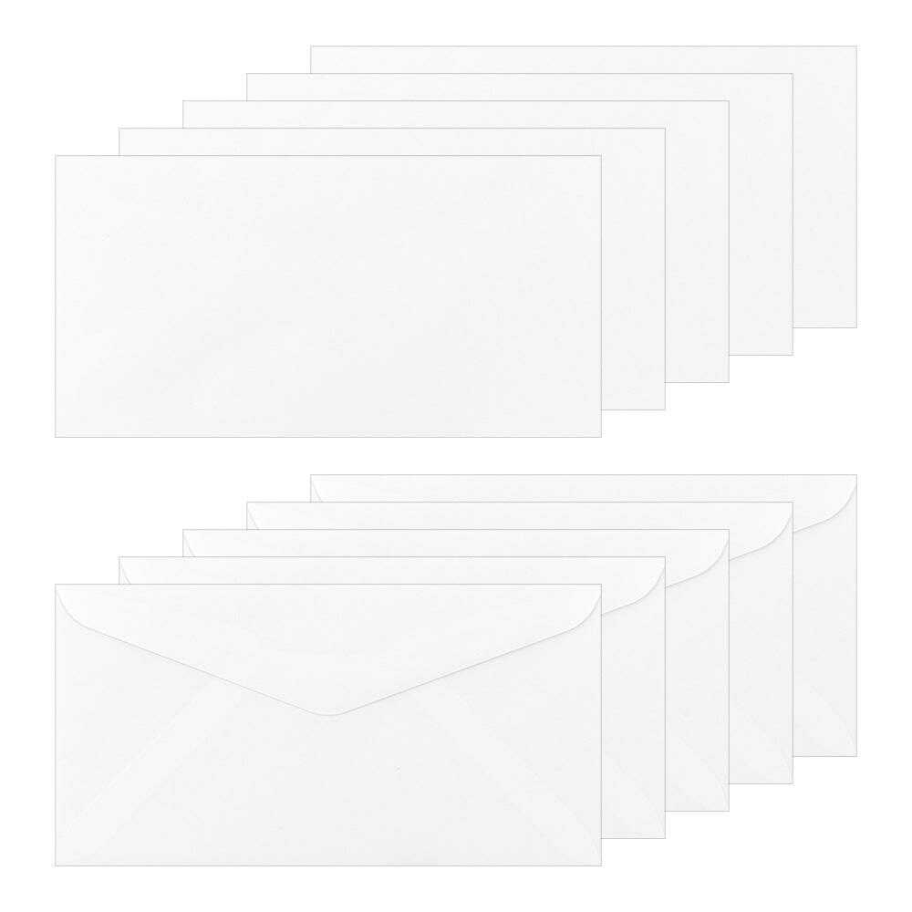 ミドリ 封筒 空色ノキモチ 10枚