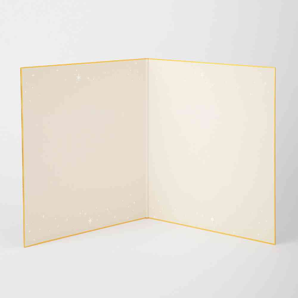 ミドリ カラー色紙 シール・スリーブケース付 扉 紺 1個