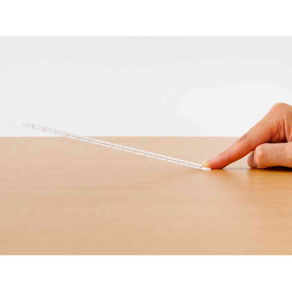 ミドリ 定規<15cm> 透明A 1個