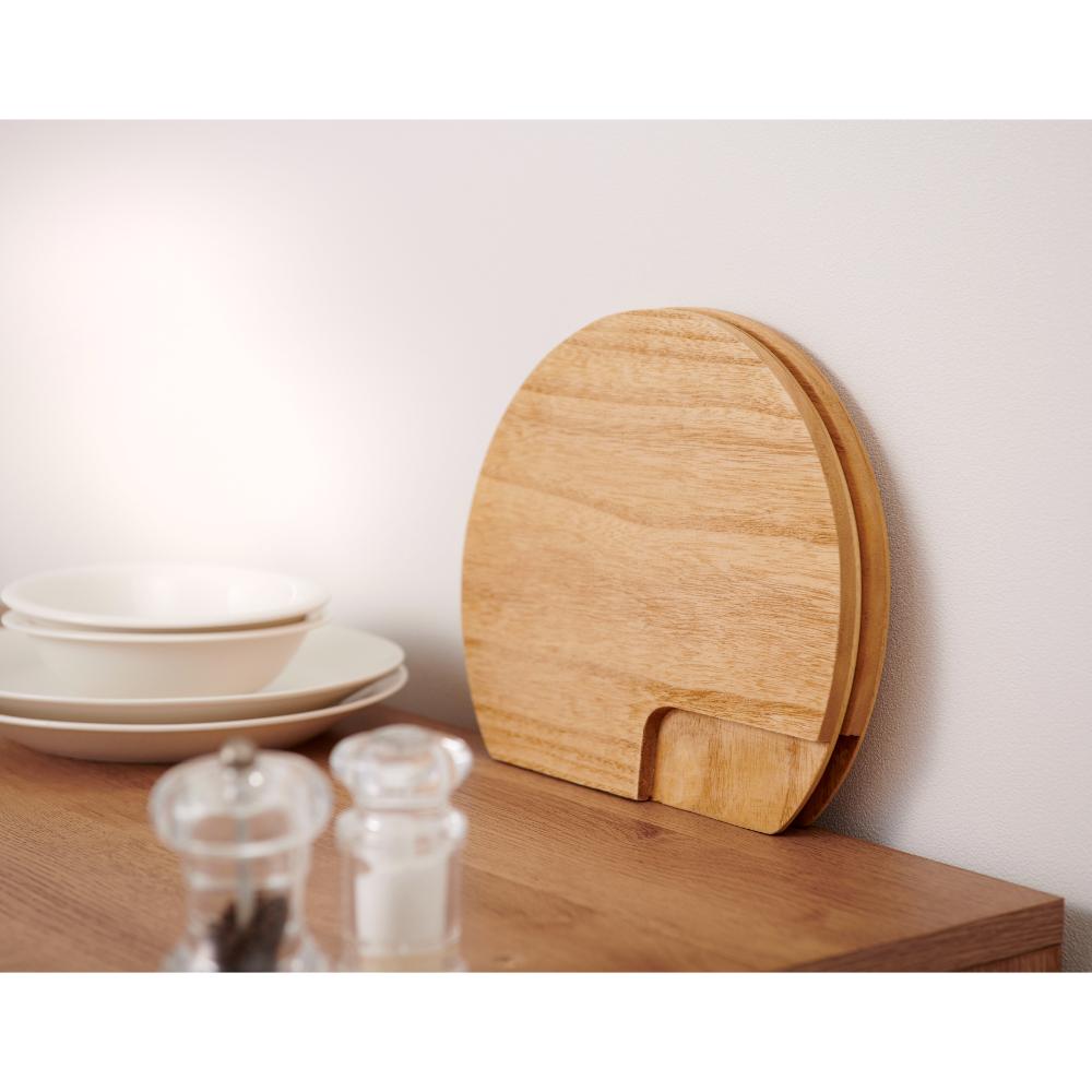 kirisai 桐のカッティングプレート 丸 OSPL-1 【直送品】 返品・キャンセル・他商品と同時購入は不可