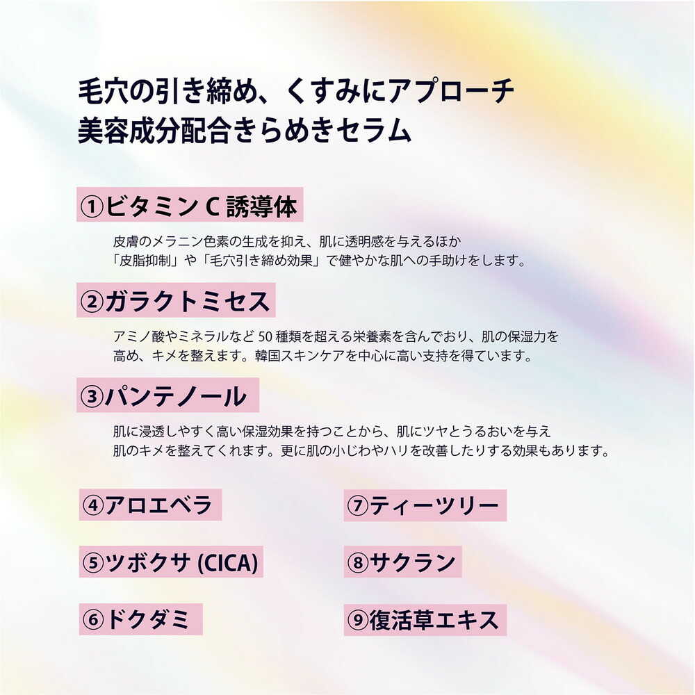 コスメテックスローランド リルーチェ グリッターセラムフレグランス シャイニーフリージア 80ml