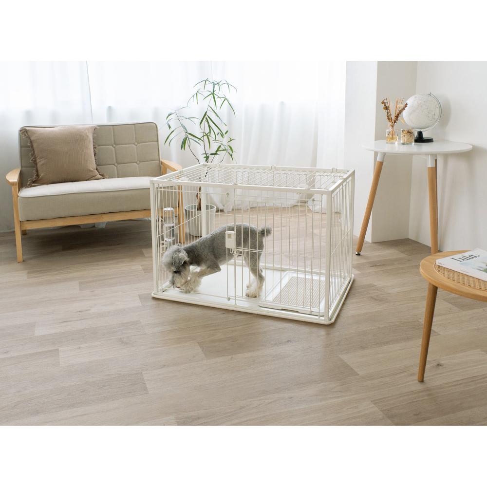 インテリアペットサークル 90-60屋根面 ホワイト メーカー直送 ▼返品・キャンセル不可【他商品との同時購入不可】