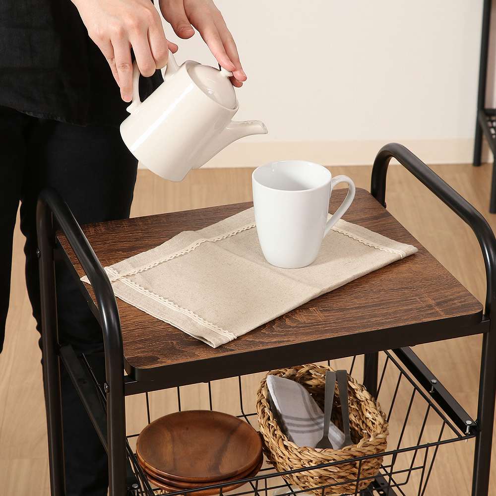 キッチンワゴン FBC-01-1 15420 メーカー直送 ▼返品・キャンセル不可【他商品との同時購入不可】