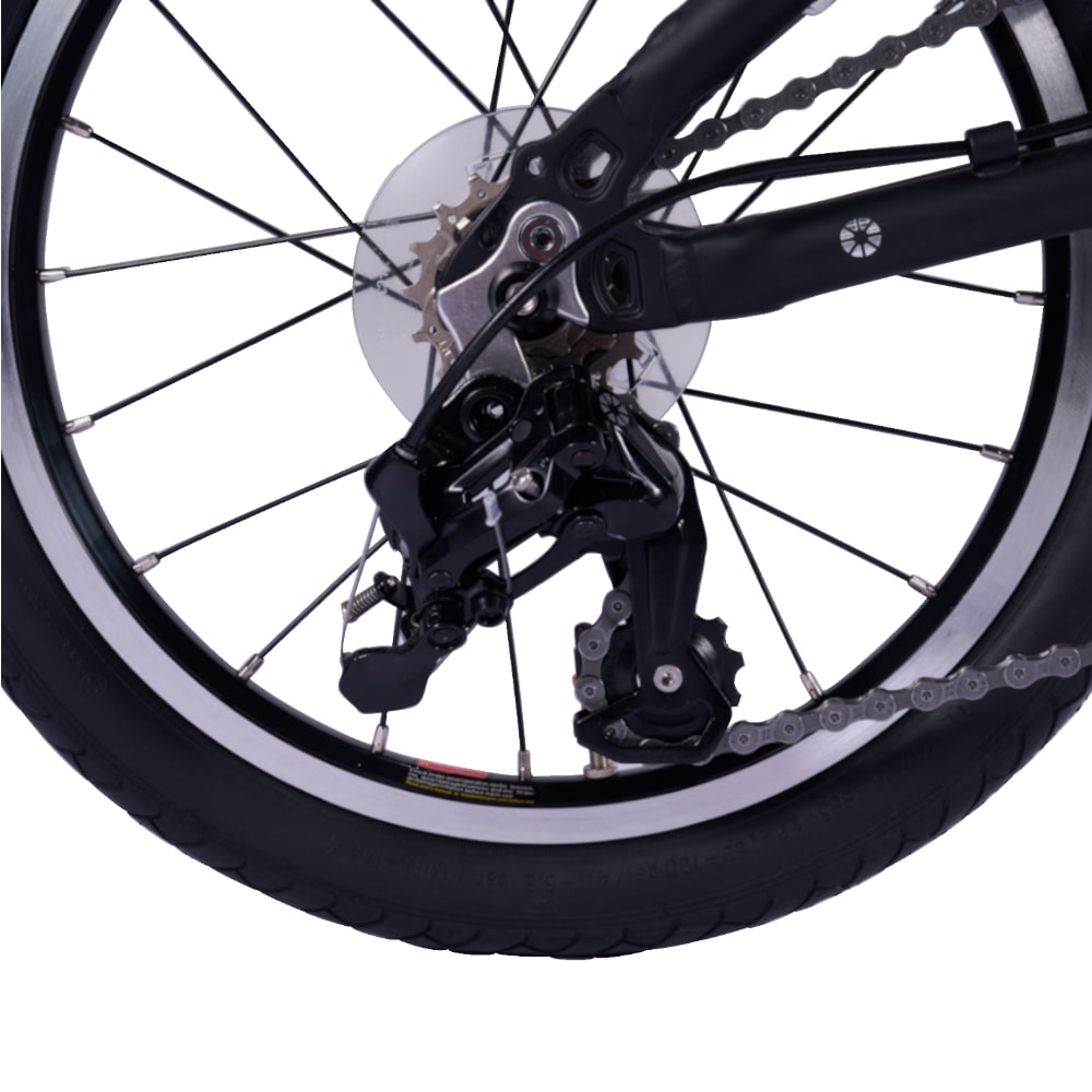 ダホン int. ティービーエム ラギット16インチ マットブラック メーカー直送 ▼返品・キャンセル不可【他商品と同時購入不可