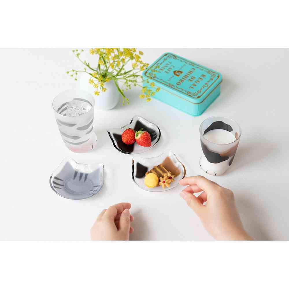 アデリア coconeco グラス 子猫 サバトラ