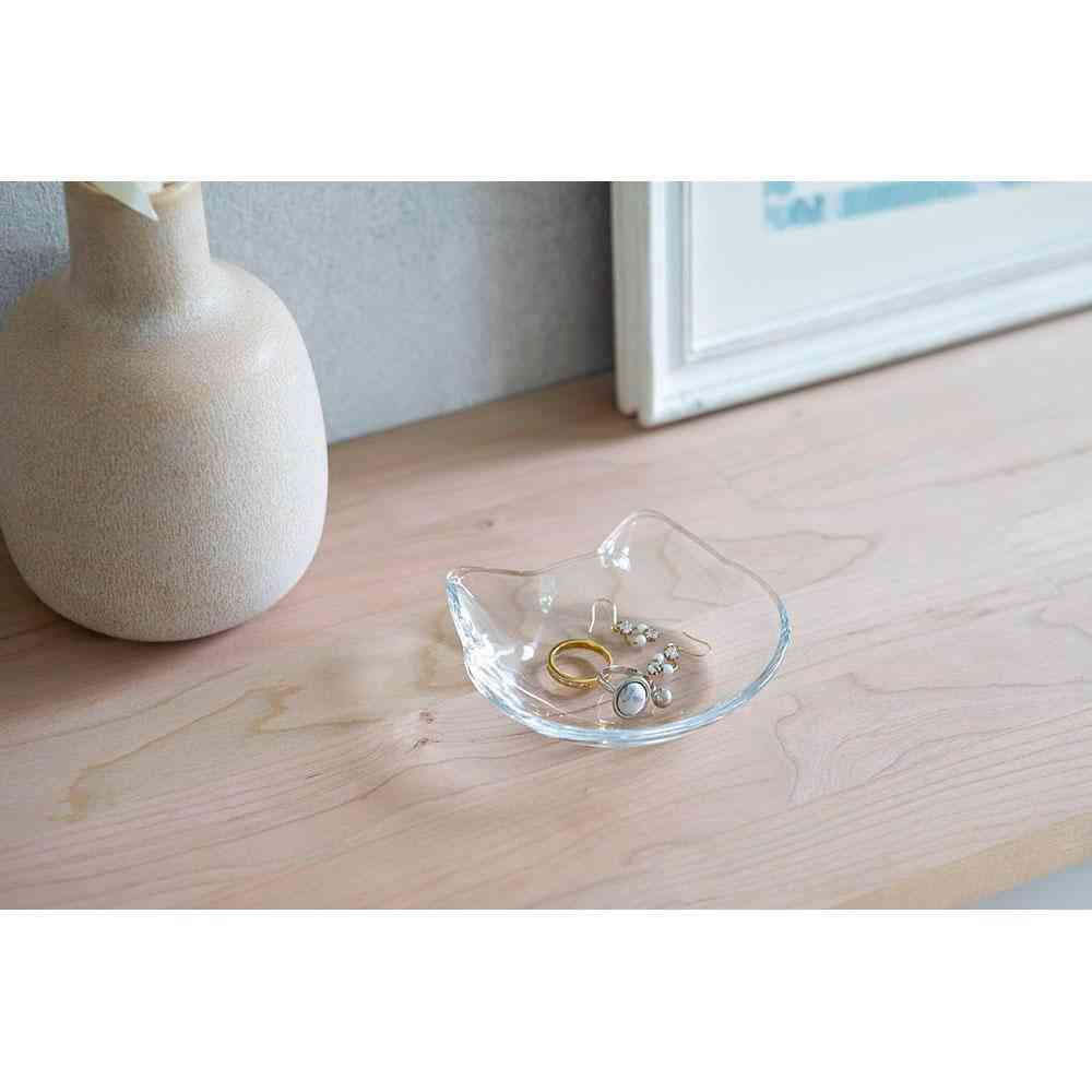 アデリア 豆皿 猫 1個