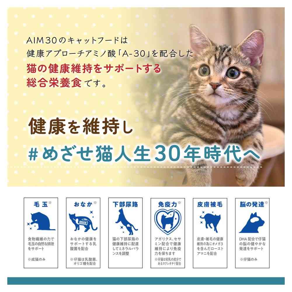 マルカン AIM30 仔猫用 健康な尿路ケア フィッシュ