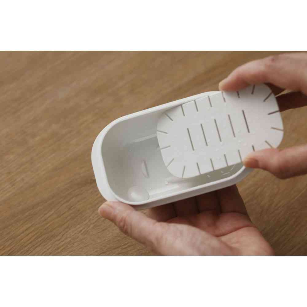 マーナ 極 冷凍ごはん容器 小 ホワイト