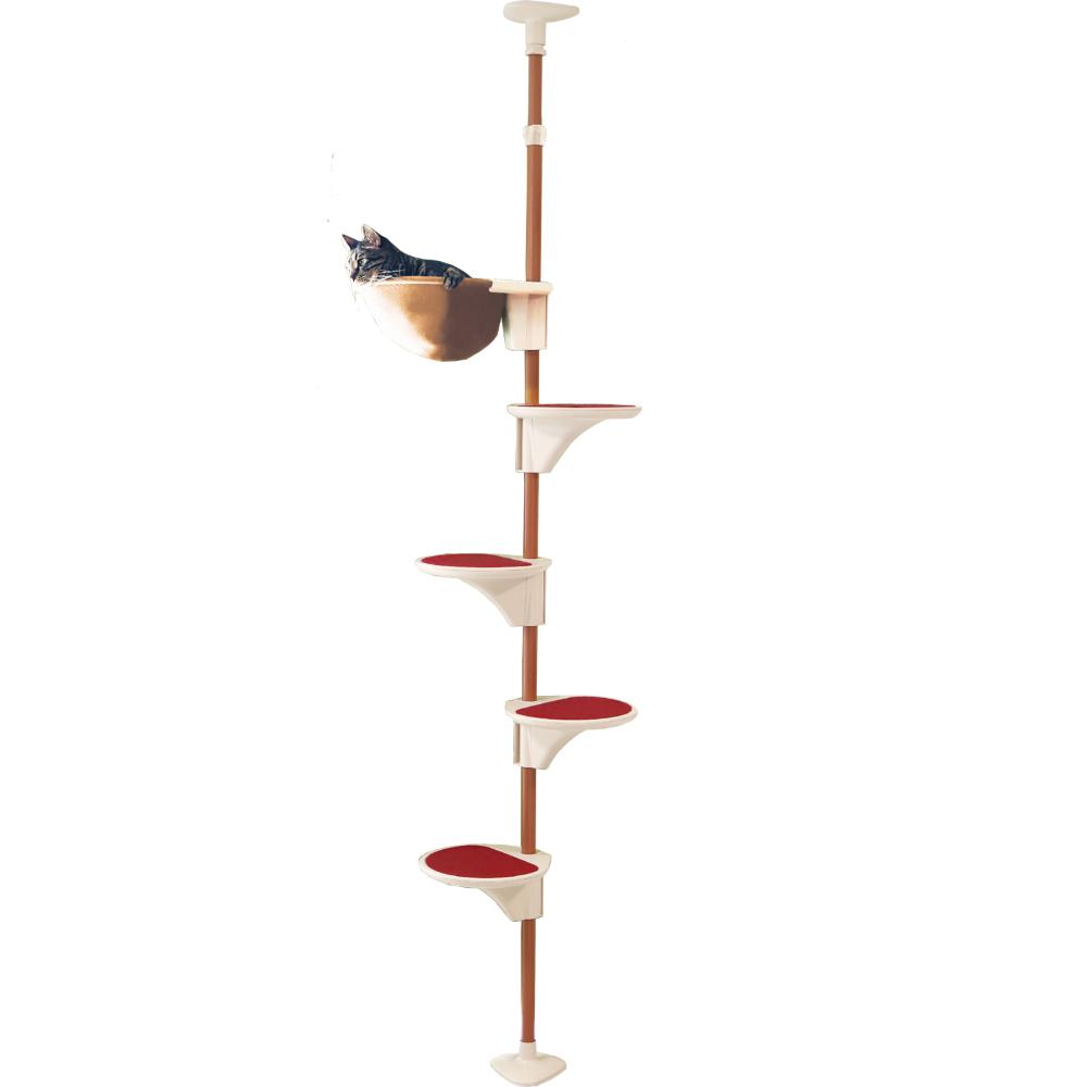 Nekoリビング キャティーポールハンモック メーカー直送 ▼返品・キャンセル不可【他商品との同時購入不可】