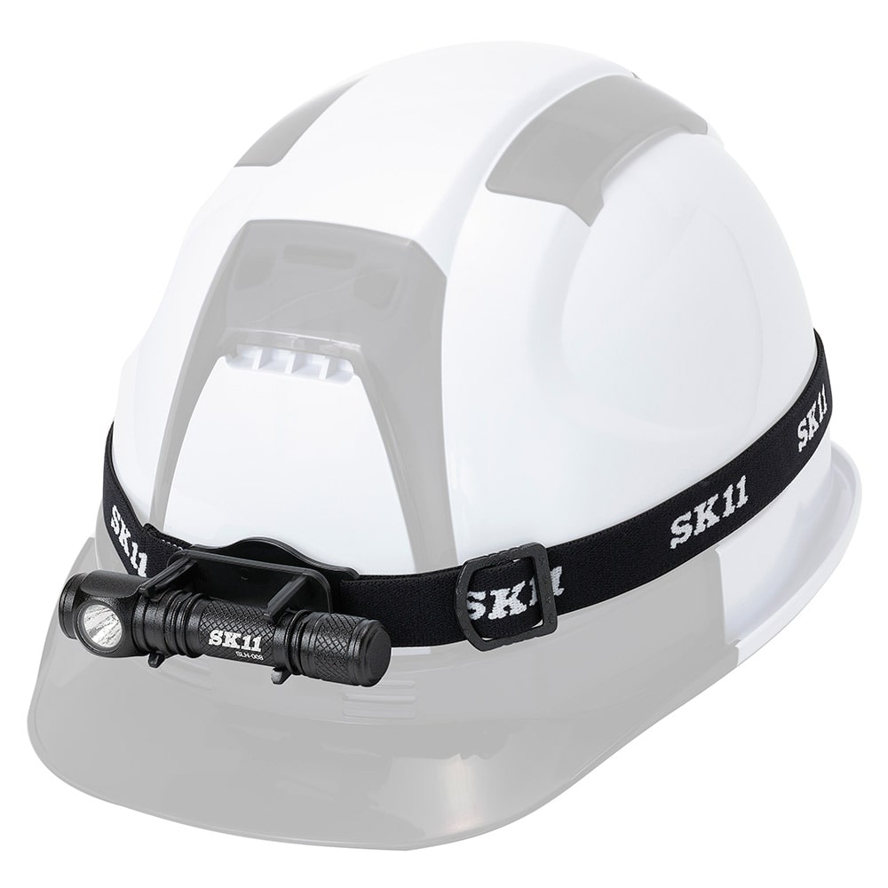乾電池式LEDヘッドライト SLH-008 メーカー直送 ▼返品・キャンセル不可【他商品との同時購入不可】
