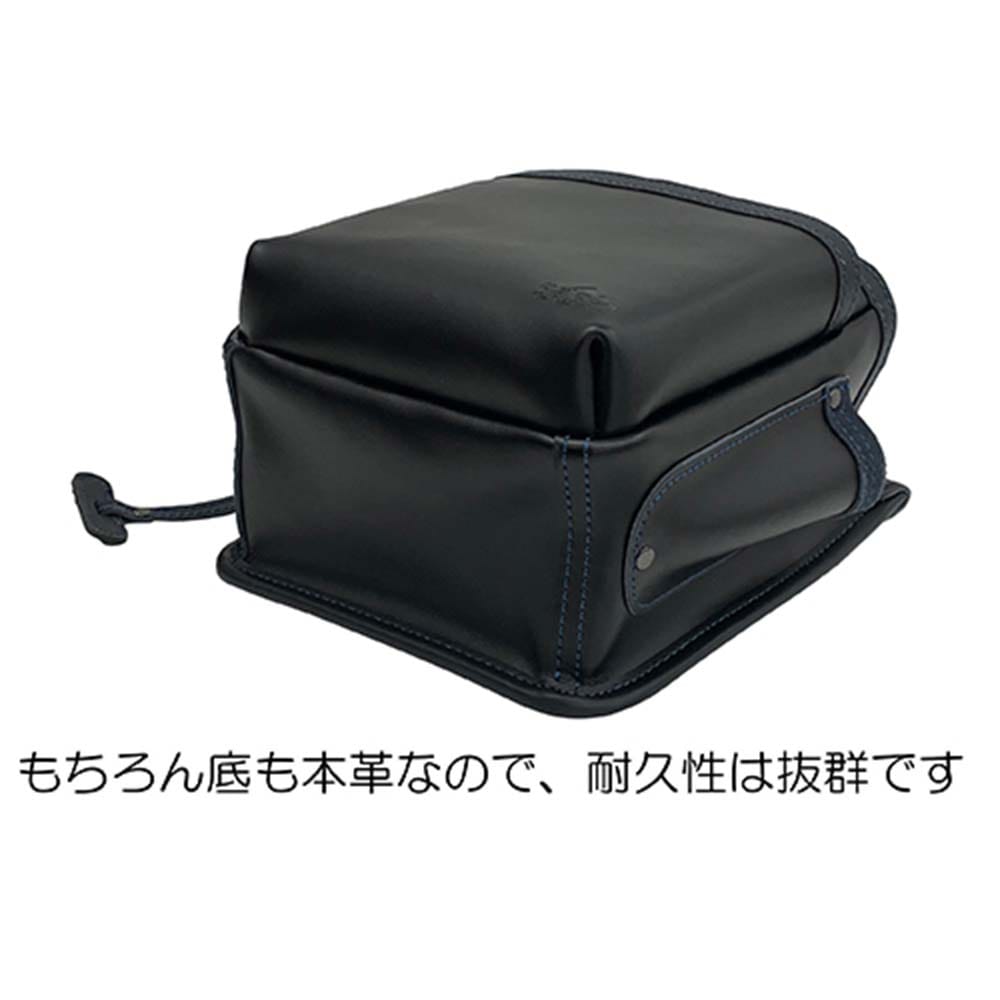 本革腰袋2段 DVC-KZ24 メーカー直送 ▼返品・キャンセル不可【他商品との同時購入不可】