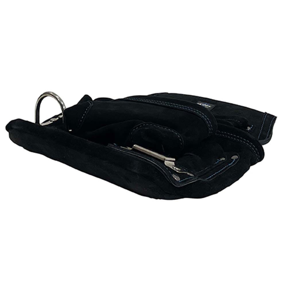 スエード腰釘袋3段 DVC-KZ27 メーカー直送 ▼返品・キャンセル不可【他商品との同時購入不可】