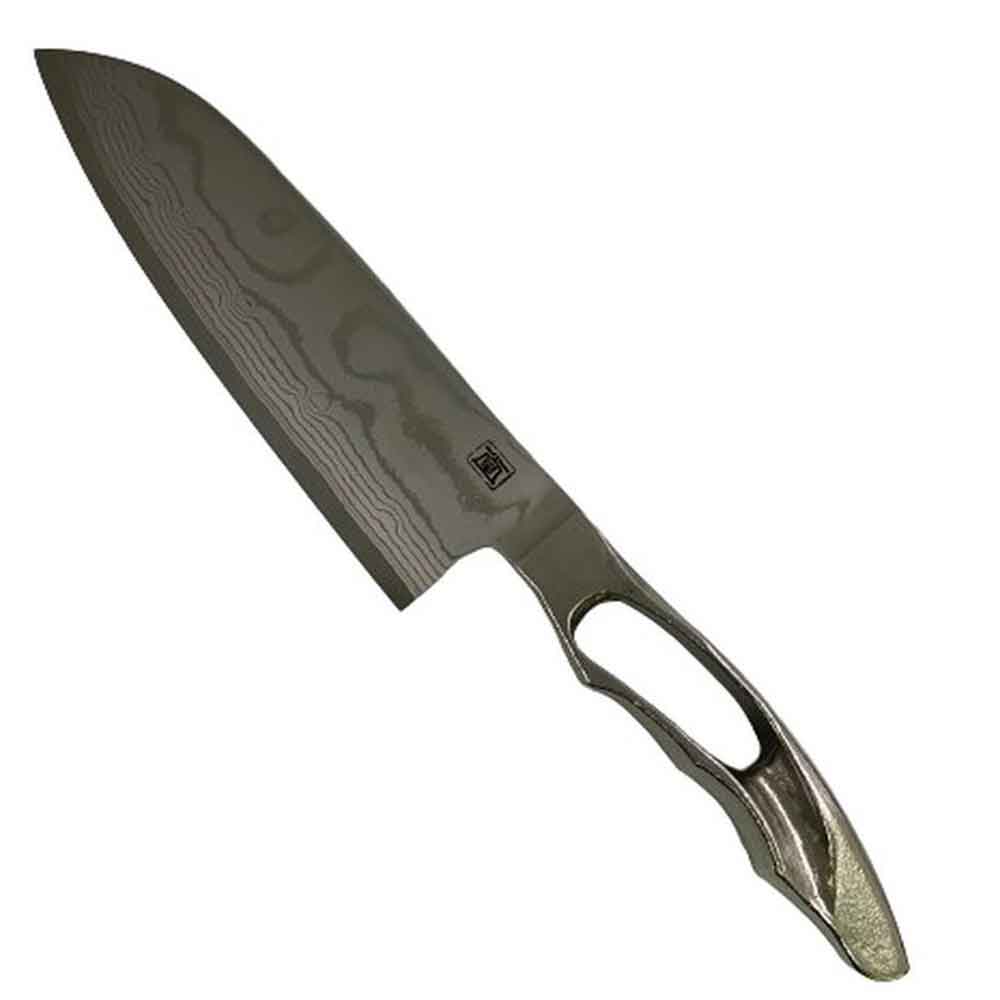 ダマスカス三徳 170mm メーカー直送 ▼返品・キャンセル不可【他商品との同時購入不可】