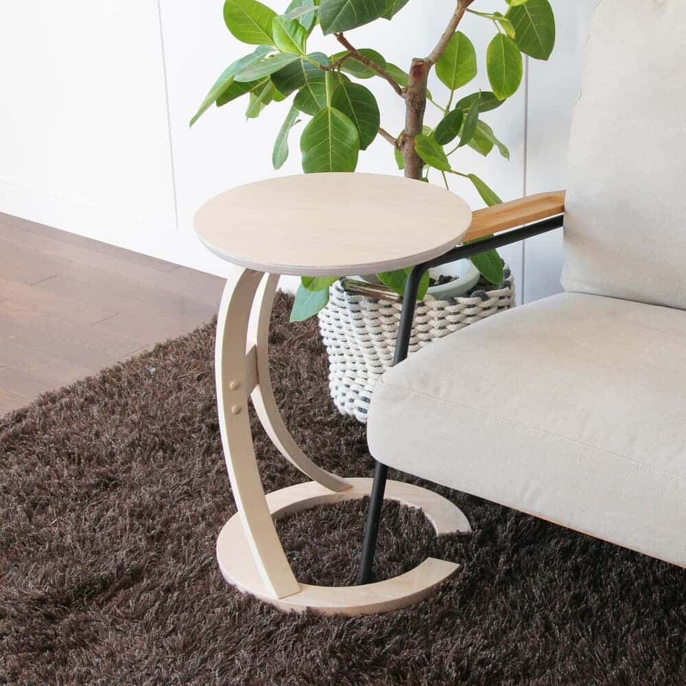 サイドテーブル ロータス ILT-2987NA メーカー直送 ▼返品・キャンセル不可【他商品との同時購入不可】