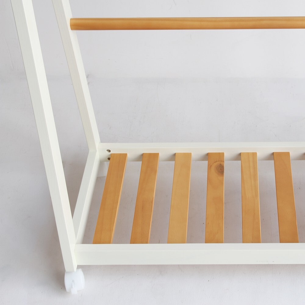 洋服掛け ツートンハンガー H-3200NAWH メーカー直送 ▼返品・キャンセル不可【他商品との同時購入不可】