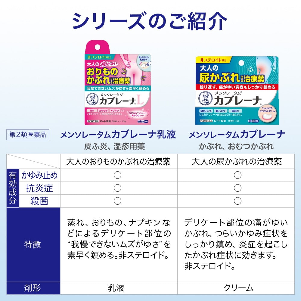 【第2類医薬品】メンソレータム カブレーナ 15g 【セルフメディケーション税制対象】