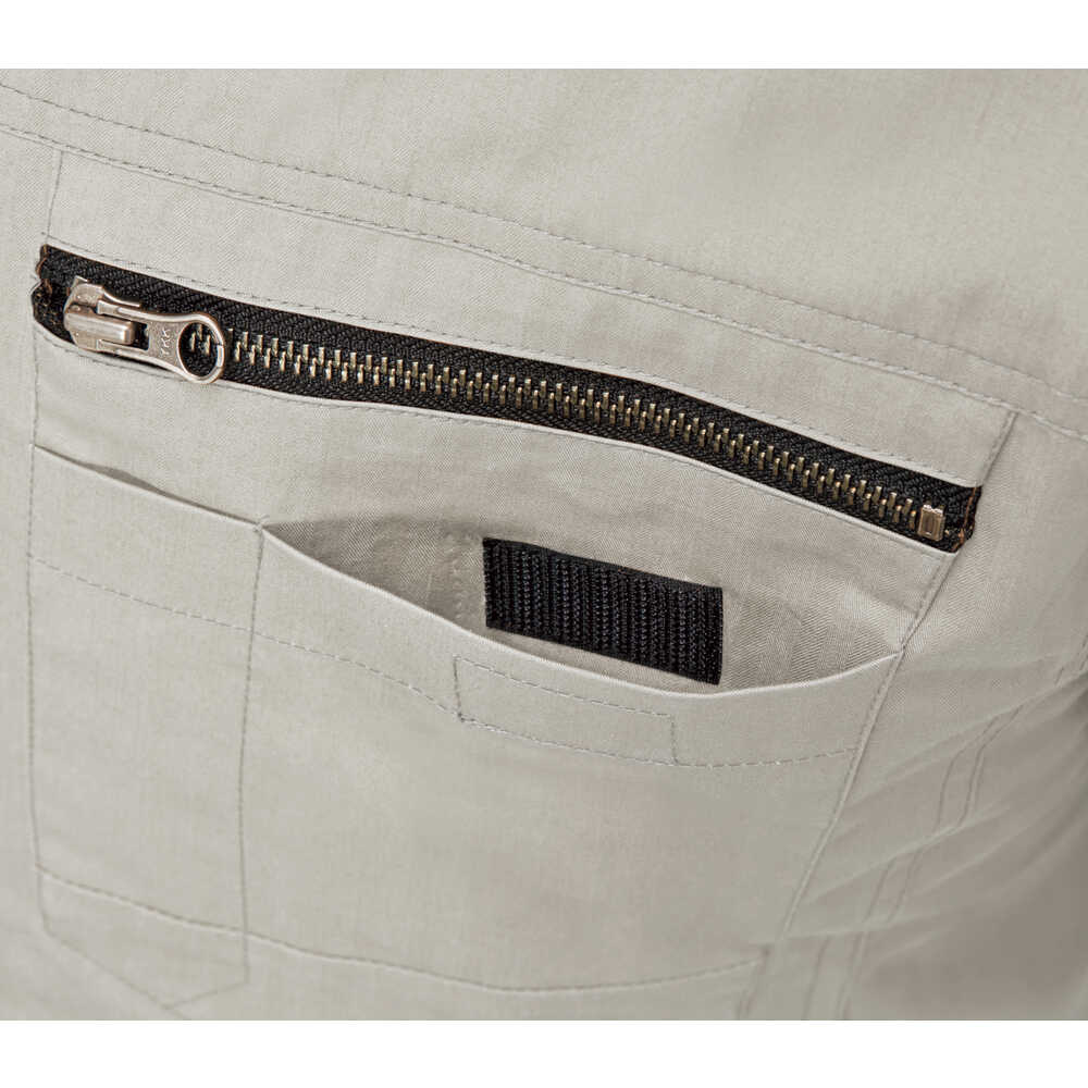 XEBEC 綿薄手現場服ヘリンボン空調服 サンドベージュ 【直送品】 返品・キャンセル・他商品と同時購入は不可