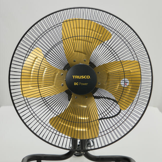 TRUSCO 全閉式工場扇 ジェネラルファン DC省エネ 据置きアルミハネ 【直送品】 返品・キャンセル・他商品と同時購入は不可
