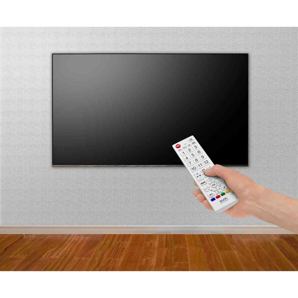 エルパ ELPA テレビリモコン RC-TV102WH