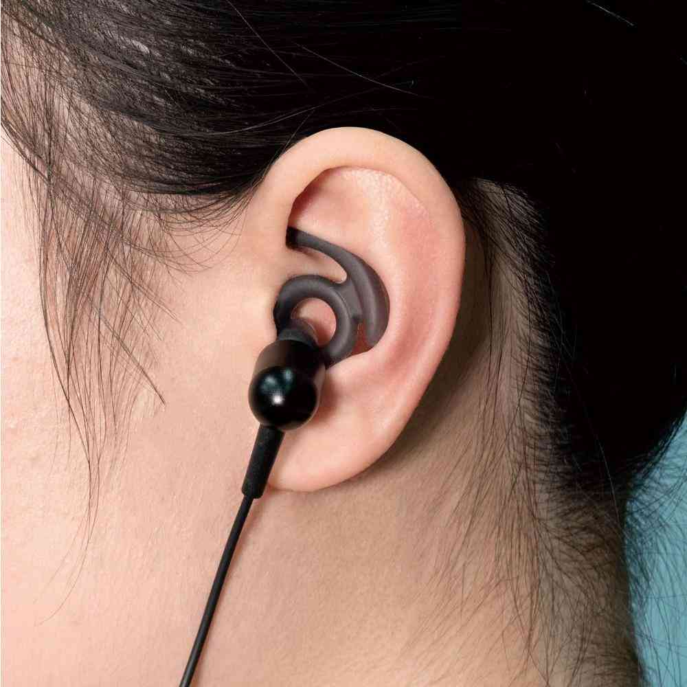 ELPA まわりの音も聞こえるイヤホン テレビ用 3m OEP-TV30(BK) 1個 ブラック