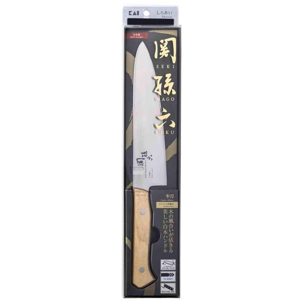 貝印 関孫六 しらあい 牛刀180mm AB5483