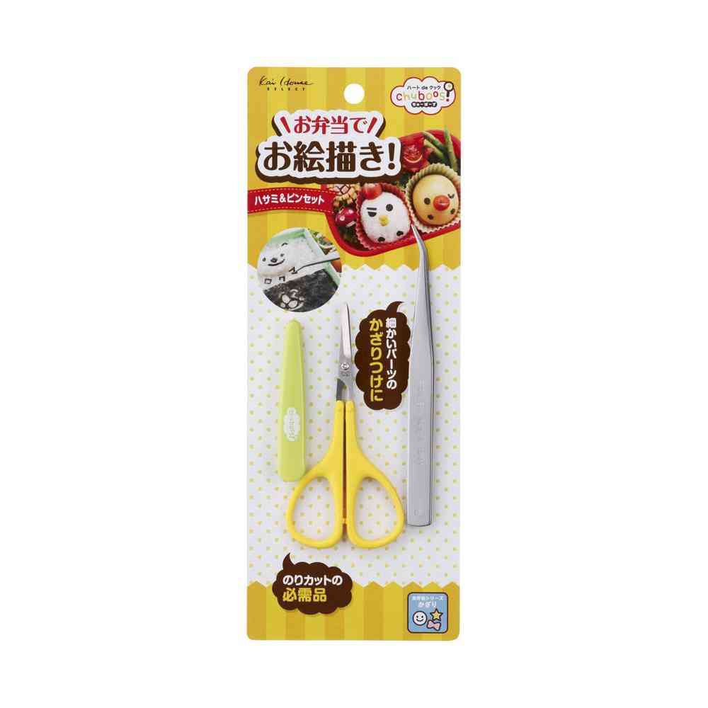貝印 お弁当応援! ハサミ&ピンセット FG5188