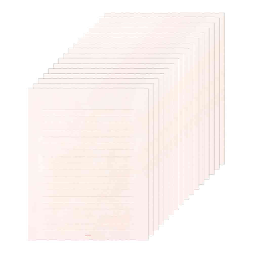 ミドリ レターセット134 花色ノキモチ 便箋/16枚入、封筒/8枚入、シール/1枚入