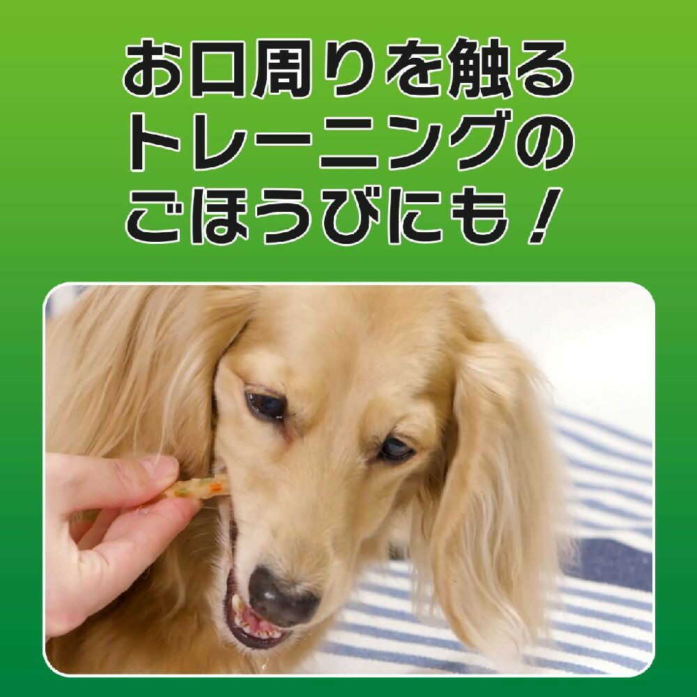 PETKISS ワンちゃんの歯みがきおやつ ササミスティック プレーン