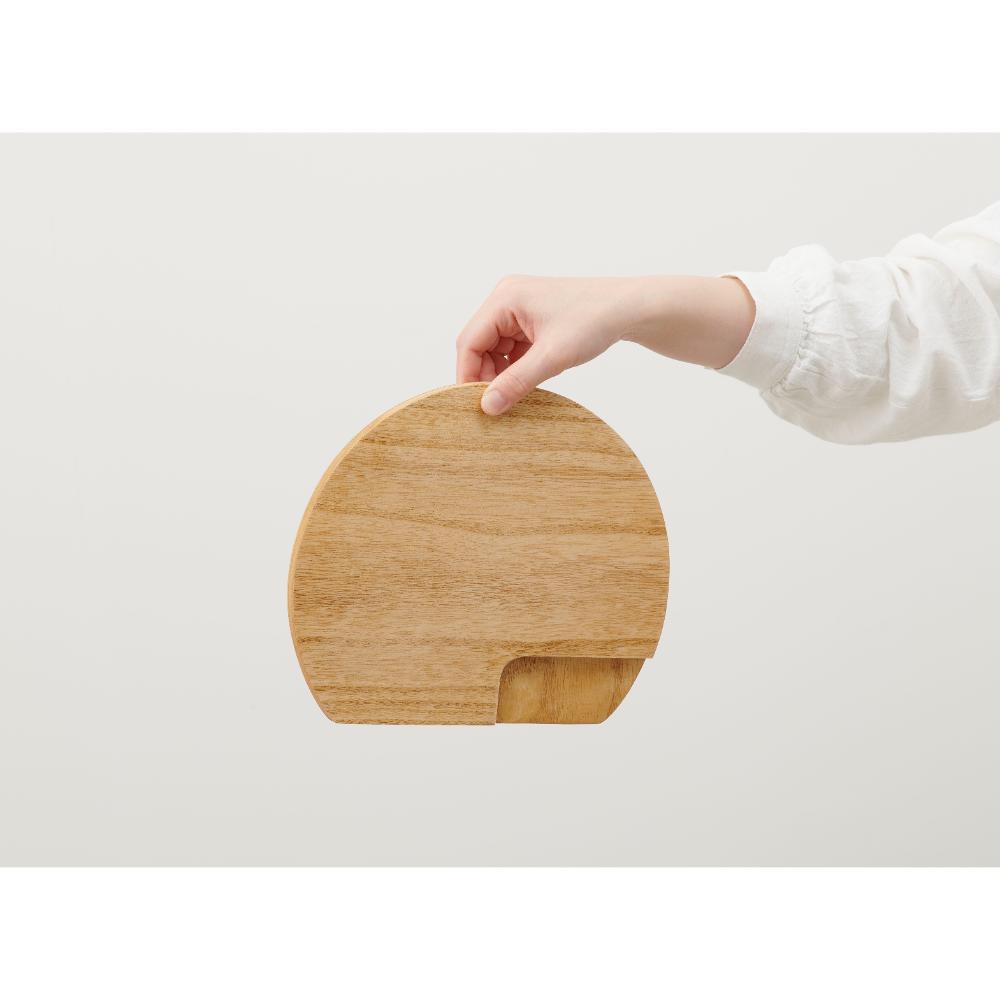 kirisai 桐のカッティングプレート 丸 OSPL-1 【直送品】 返品・キャンセル・他商品と同時購入は不可