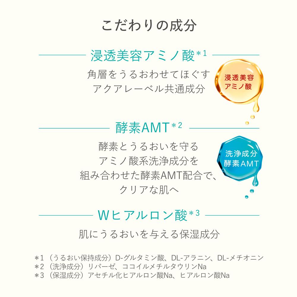 資生堂 アクアレーベル エステ洗顔ジェル 130g