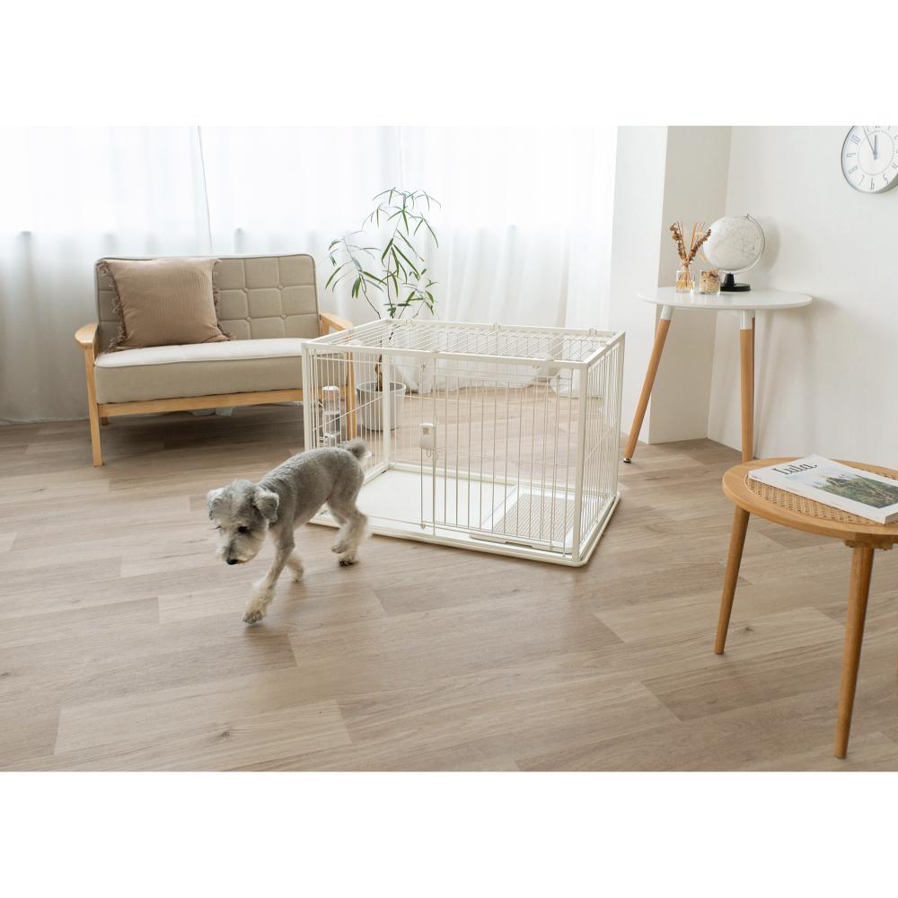 インテリアペットサークル 90-60屋根面 ホワイト メーカー直送 ▼返品・キャンセル不可【他商品との同時購入不可】