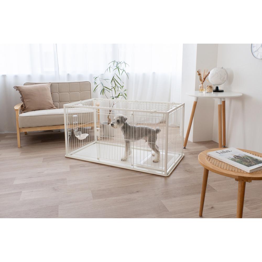 インテリアペットサークル 120-60屋根面W メーカー直送 ▼返品・キャンセル不可【他商品との同時購入不可】