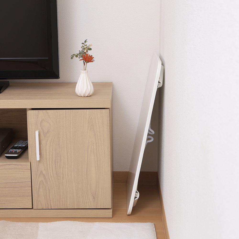 くすみカラーテーブル クレール 6040 ホワイト 85379 メーカー直送 ▼返品・キャンセル不可【他商品との同時購入不可】