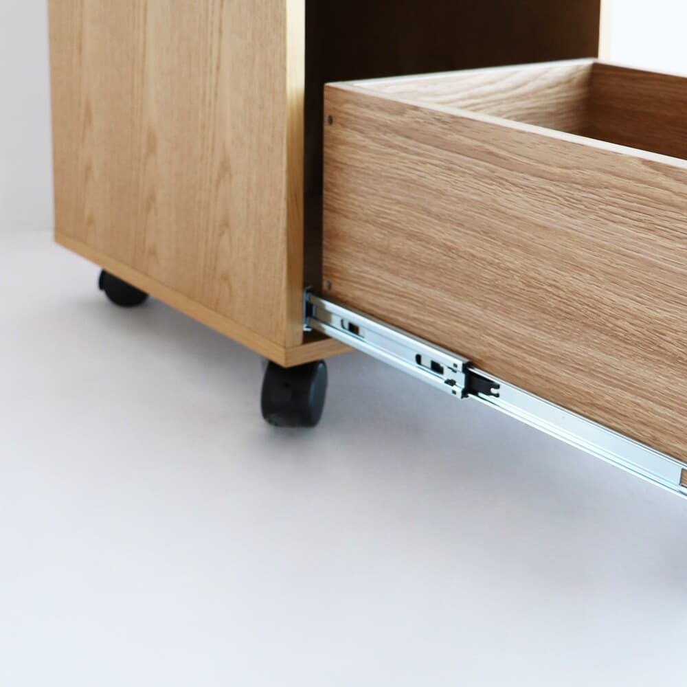 デスクチェスト ドリップデスクチェスト DRK-3458NA-II 【直送品】 返品・キャンセル・他商品と同時購入は不可