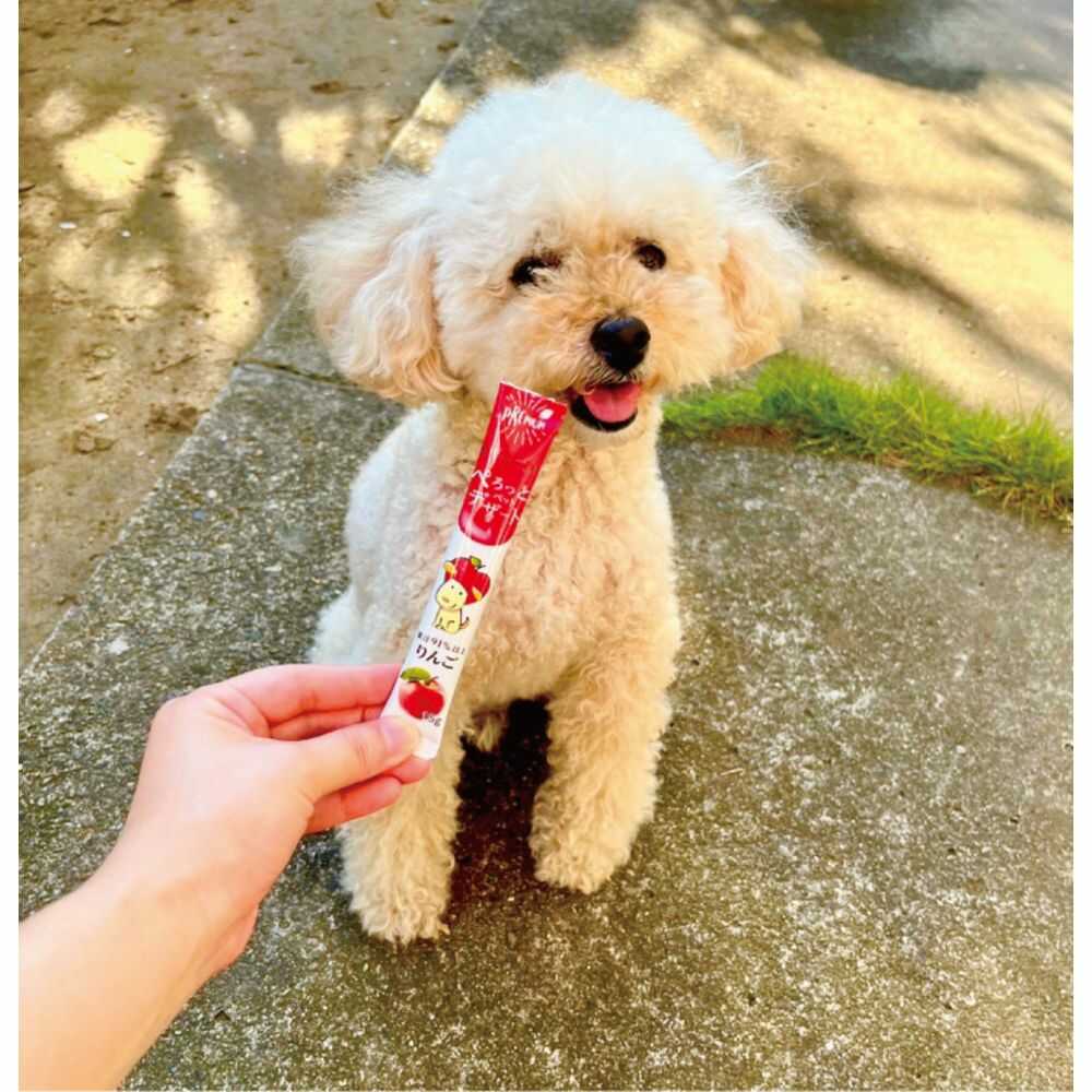 ぺろっとペットデザートりんご 105g(15g×7本)