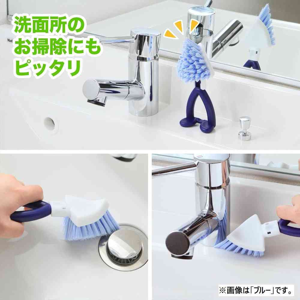 サンベルム お風呂用すみずみブラシ ブラウン