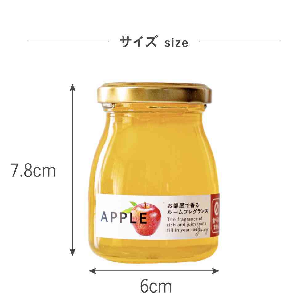 藤栄 まるごとフルーツ フレグランスジェル アップル MF-002