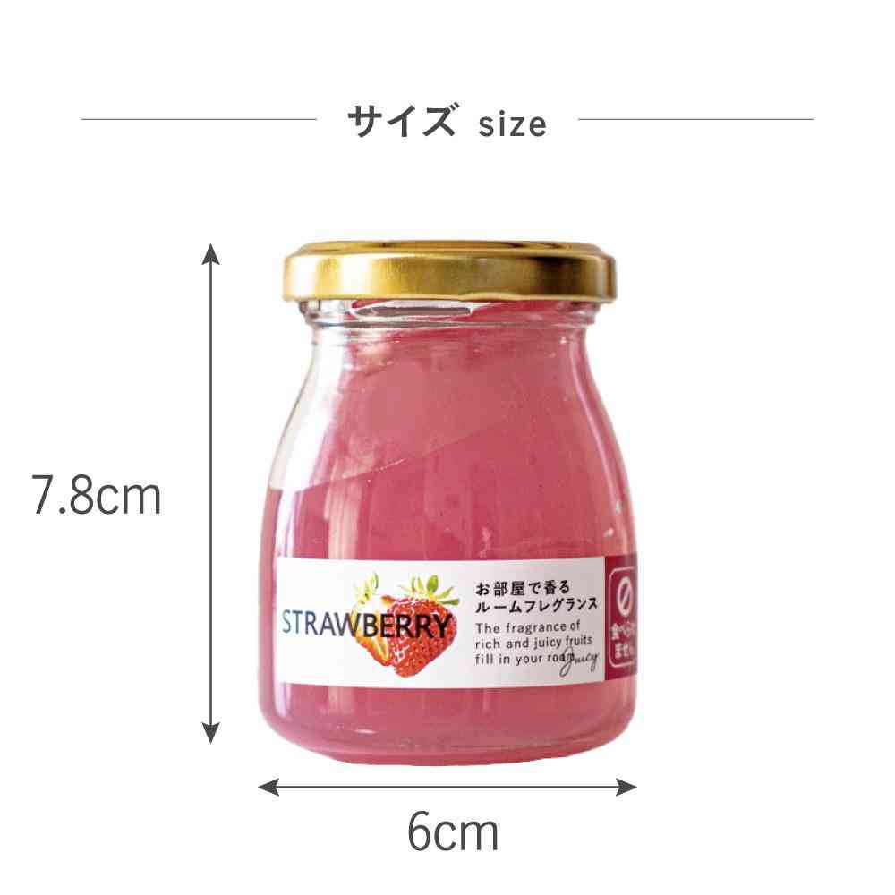 藤栄 まるごとフルーツ フレグランスジェル ストロベリー MF-005