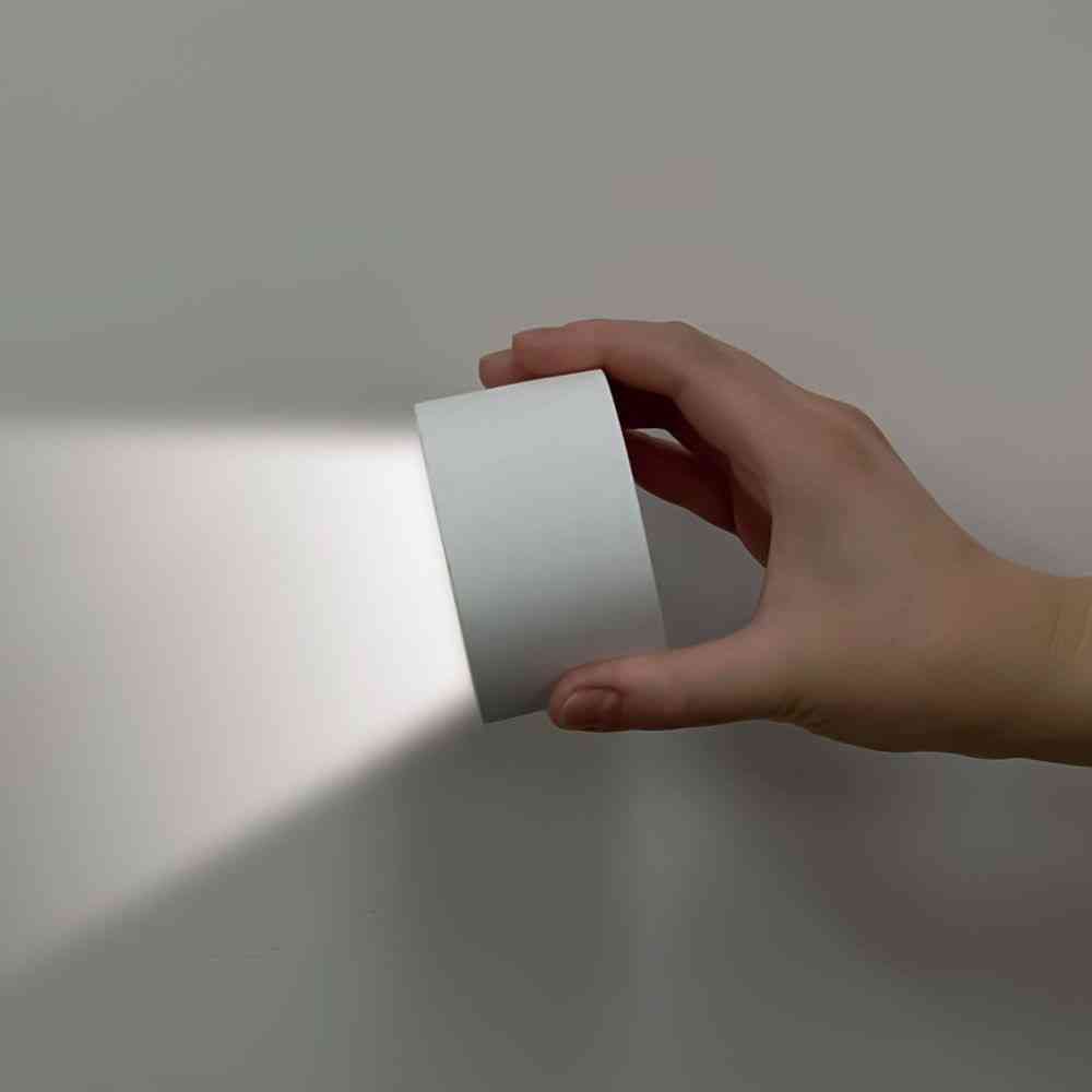 トレードワン USB充電式 2ウェイマグネットスタンドライト ラウンドタイプ ホワイト