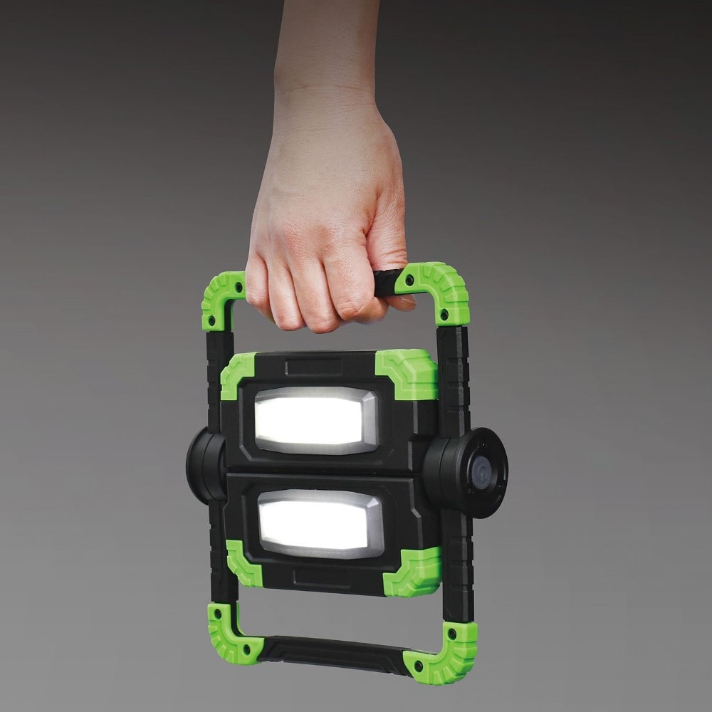 エルパ ELPA LED両面ポータブルライト ライトが360°回転 広範囲を照らす DOP-WL30