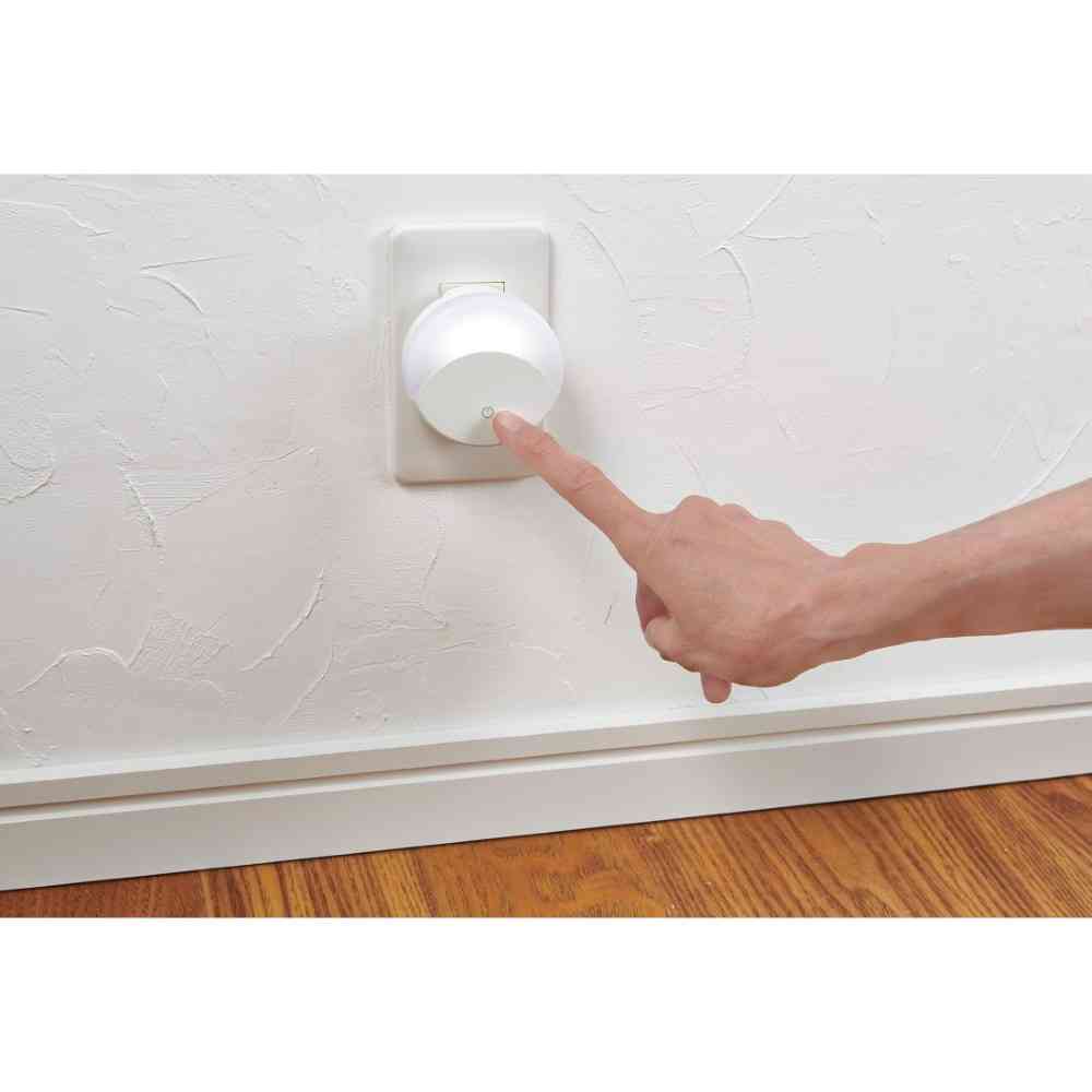 朝日電器 エルパ ELPA LEDスイッチ付きライト PM-LF003TP(W)