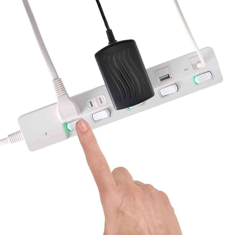 エルパ ELPA SW付USBタップ3m WLK-3223SUC(W)