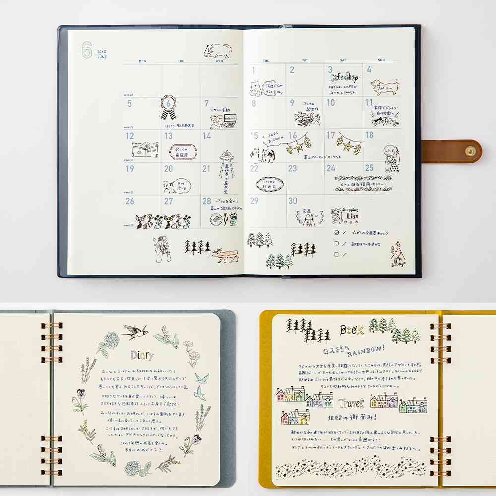 ミドリ スタンプ 回転印 ダイヤル ふきだし柄 1個