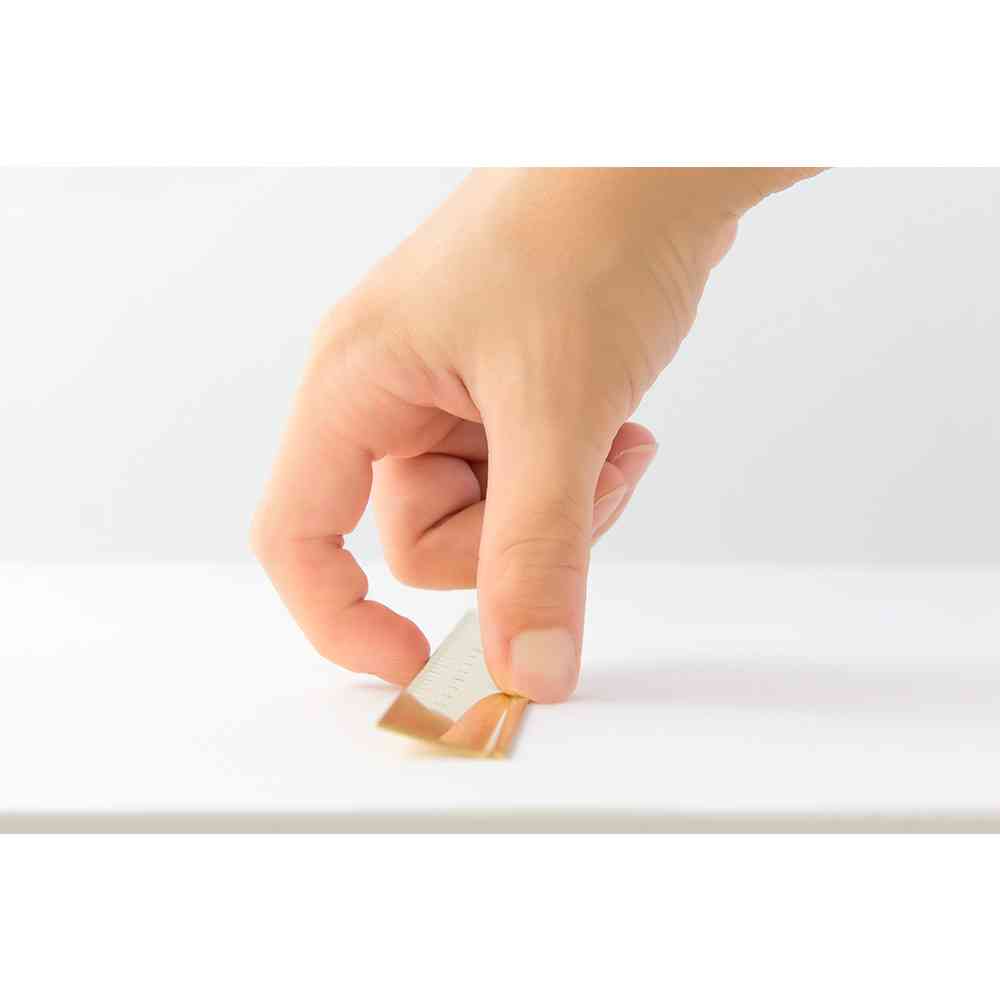 ミドリ TRC ブラス 定規 無垢 1個