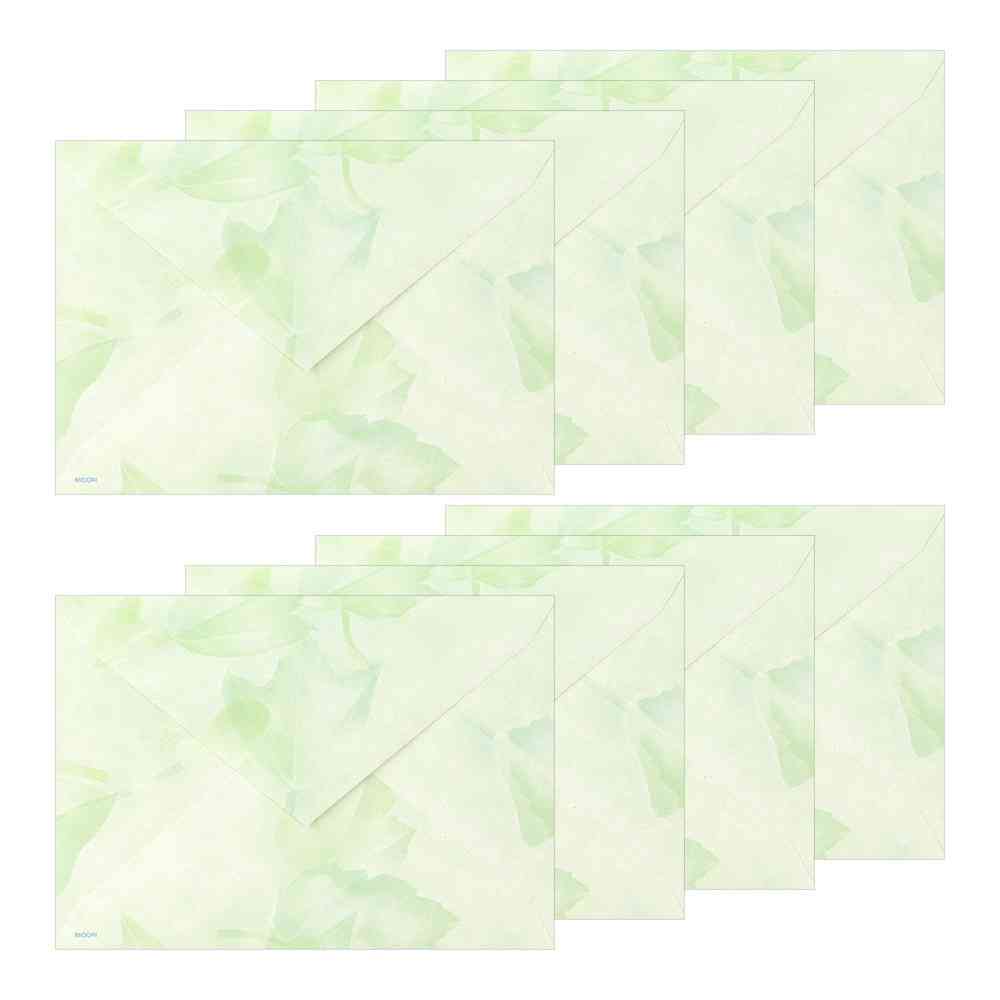 ミドリ レターセット100 森色ノキモチ 便箋/16枚入、封筒/8枚入、シール/1枚入